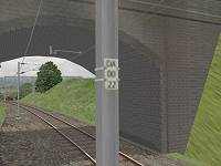 Overhead Line Equipment (OHLE) Mast ID Plate Screenshot