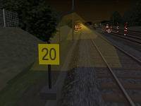 Temporary Speed Restriction Commencement Indicator Screenshot
