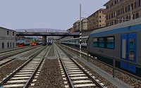 Genova Brignole - Recco (as far as Genova Nervi so far) in openBVE Screenshot