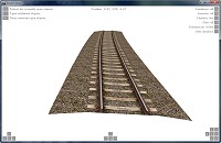 Superelevated track an dikes created via the Object Bender tool Screenshot