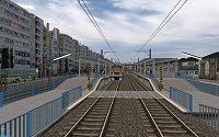 Framerate comparison with Chashinai Railway (openBVE v1.2.7.4) Screenshot