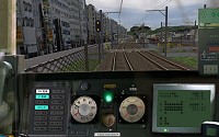 Chashinai Railway Takahagi Line, and the 9000 series train with cross-platform .NET plugin supporting openBVE's AI Driver (openBVE v1.2.9.15) Screenshot