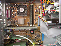 Railsimroutes.net - The Athlon XP 2400+ system The Athlon XP 2400+ banner