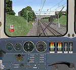 Watford Junction to Milton keynes Central v1.1 and the class 87 in BVE 2.6 Inset image